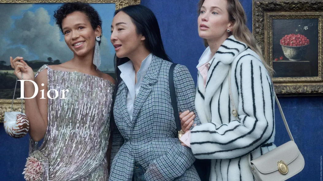 Дженніфер Лоуренс, Грета Лі та Тейлор Расселл у новій кампанії Dior
