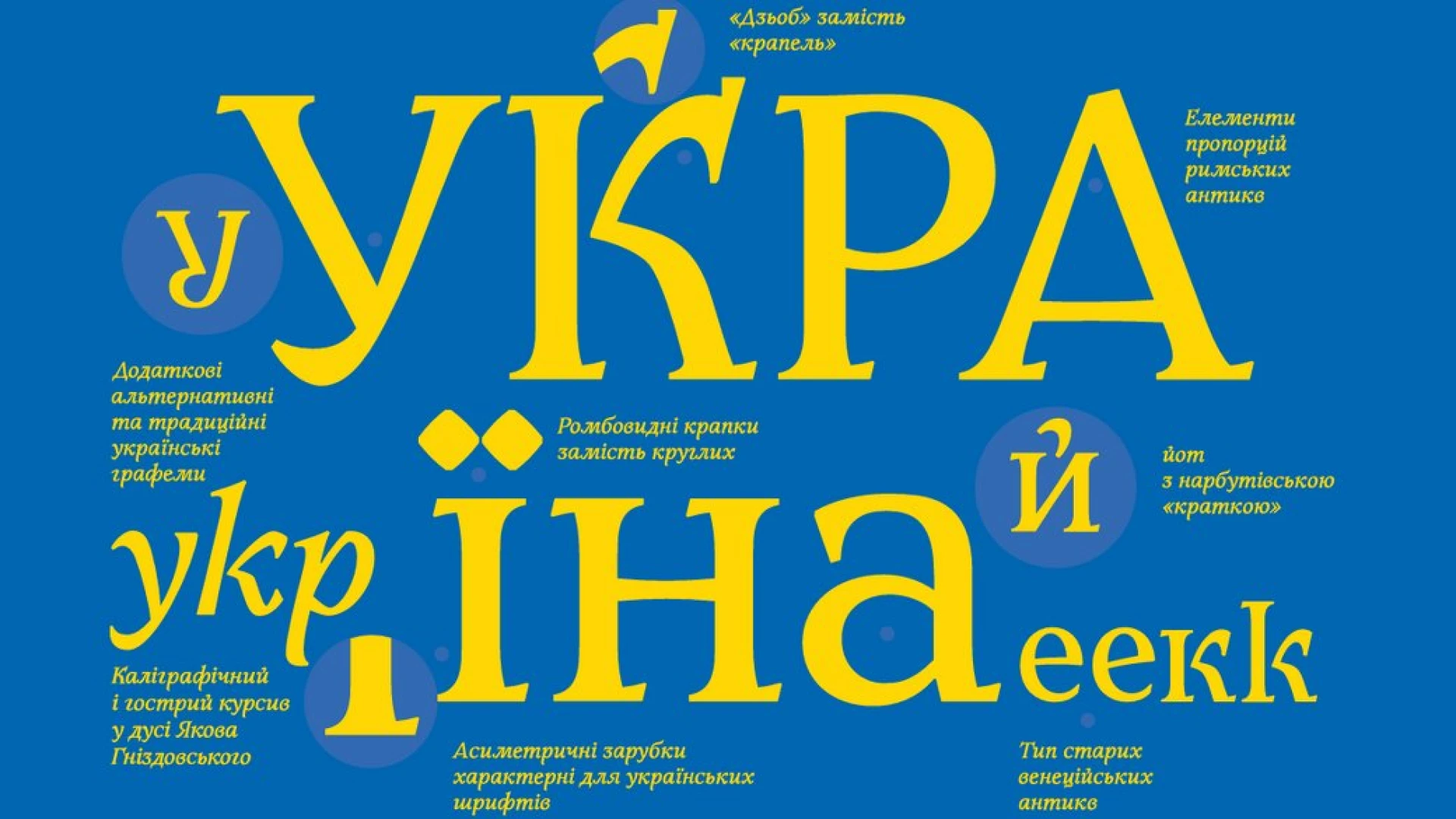 На основі спадщини Нарбута, Кричевського, Гніздовського: який вигляд має новий національний шрифт Zakon