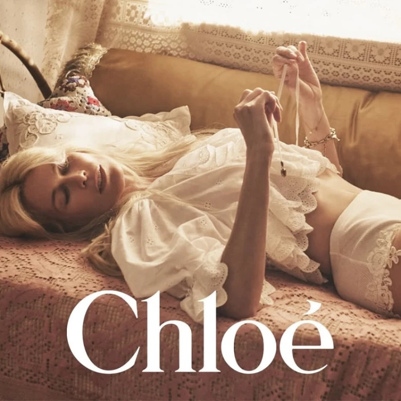 Клаудія Шиффер стала обличчям першої літньої колекції Chloé від Чемени Камалі 