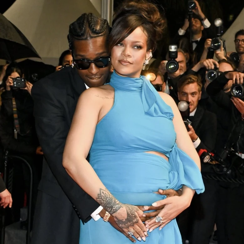 Ріанна та A$AP Rocky вийшли на червоний хідник Каннського кінофестивалю 