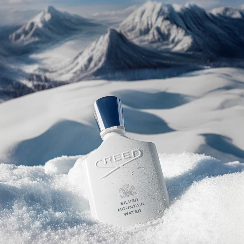 Impressions In The Snow: холодна чистота гір у ароматі Silver Mountain Water від Creed — ексклюзивно в Aromateque