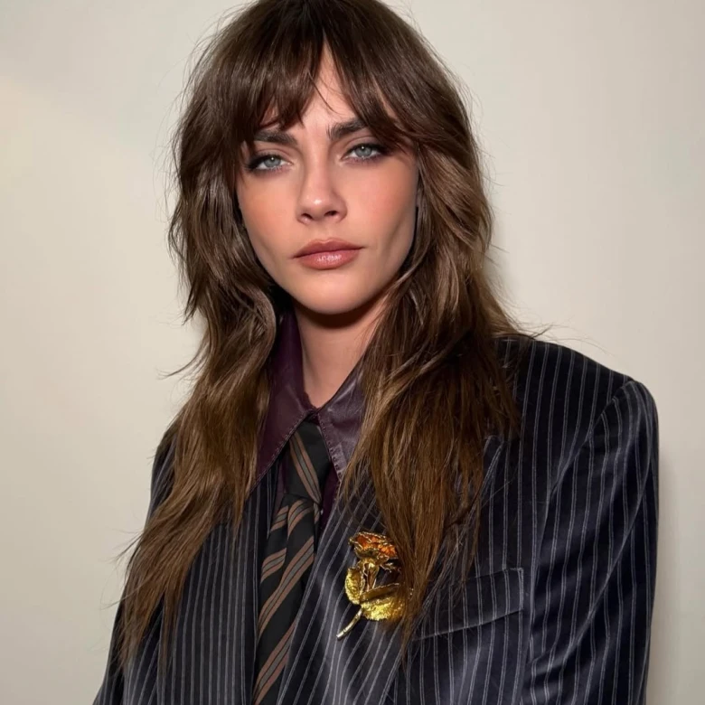 Ідея для весни: нова стрижка Кари Делевінь як альтернатива бобу й блонду