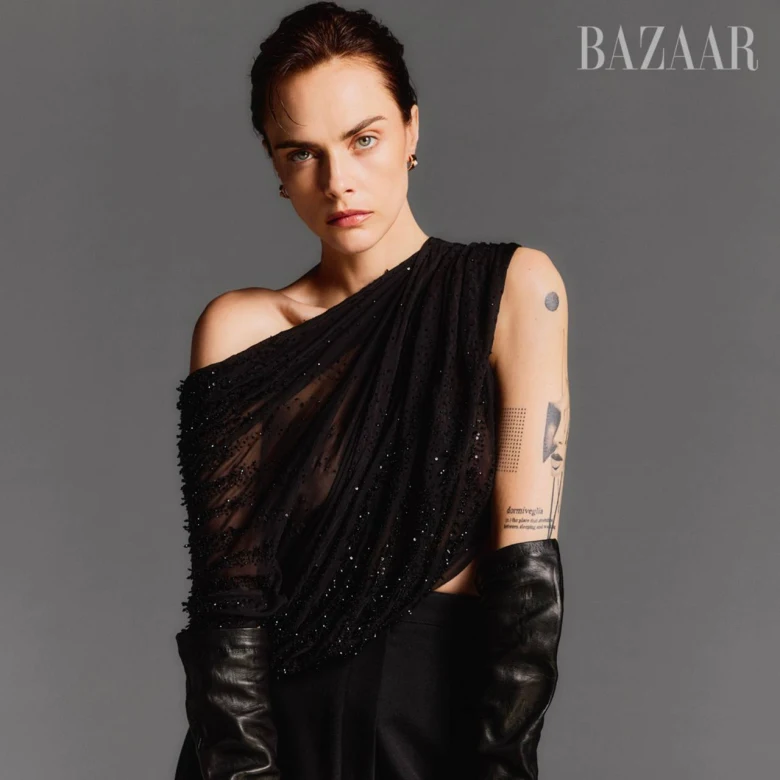 Портфоліо BAZAAR ICONS 2026: Кара Делевінь у пошуках власного голосу
