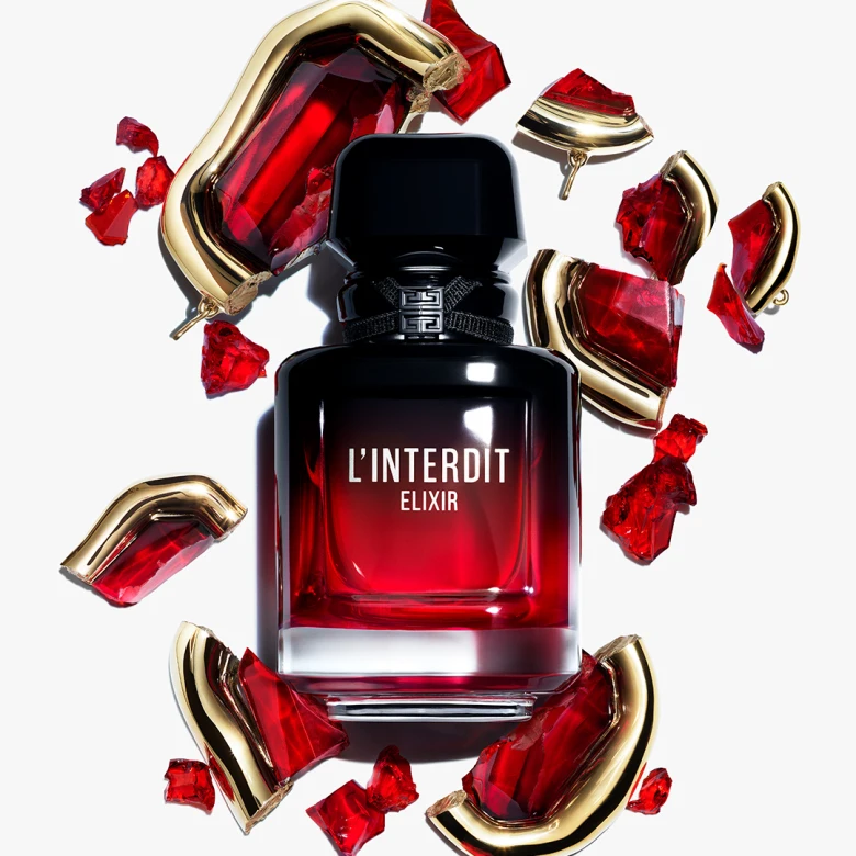 Givenchy представили новий L’Interdit Elixir — аромат у флаконі, що нагадує рубін