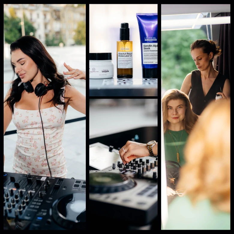 Зачіски просто неба: як пройшов попап L’Oréal Professionnel у Києві