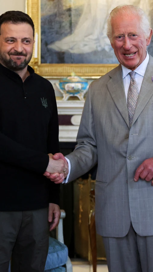 Король Чарльз III зустрівся з президентом Володимиром Зеленським