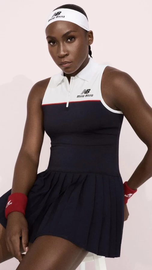 Miu Miu та New Balance представили нову колаборацію спільно з американською тенісисткою Коко Гауфф 