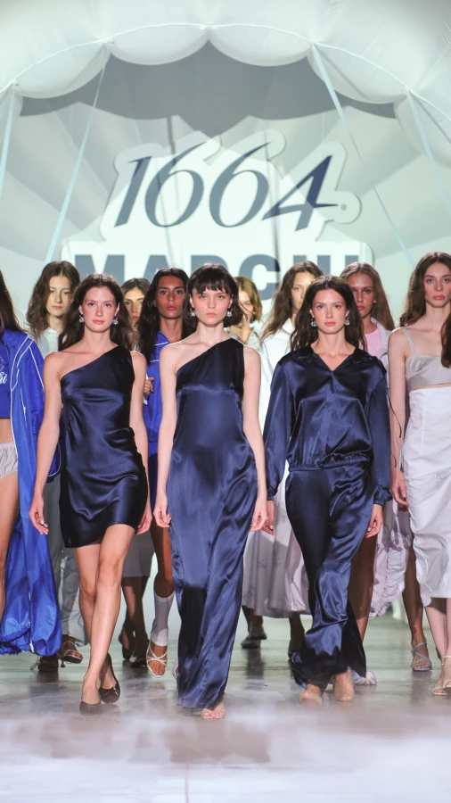 Дизайнерський бренд MARCHI представив колаборацію з Kronenbourg 1664 у межах Ukrainian Fashion Week 