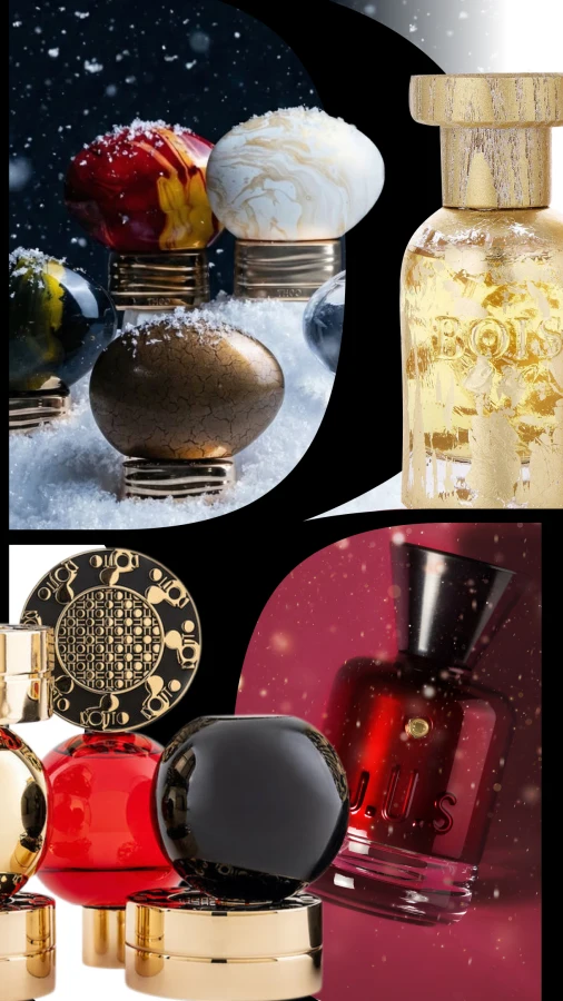 Парфуми, які виглядають як ялинкові прикраси