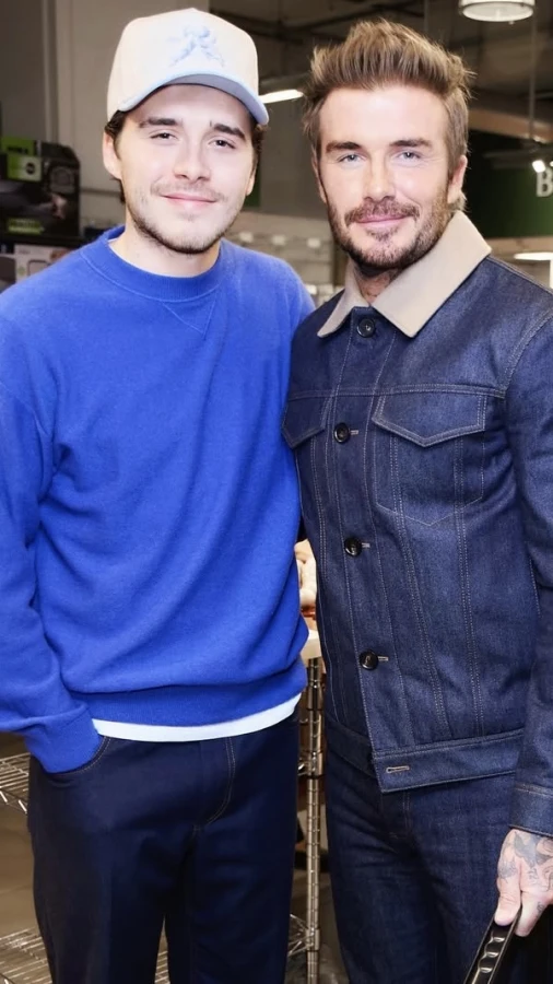 Девід Бекхем відповів на резонансний пост сина Брукліна в Instagram 