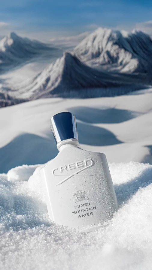 Impressions In The Snow: холодна чистота гір у ароматі Silver Mountain Water від Creed — ексклюзивно в Aromateque