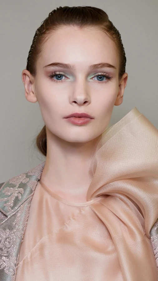 Відтінки нефриту й пудрової троянди: ніжний кутюрний макіяж Giorgio Armani Privé, який легко адаптувати для реального життя