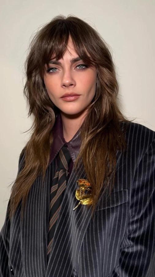 Ідея для весни: нова стрижка Кари Делевінь як альтернатива бобу й блонду