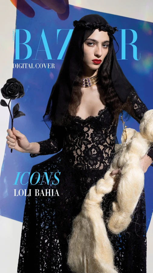 Лолі Баїя — героїня вересневої обкладинки Harper’s Bazaar у рамках проєкту ICONS, знята Inez & Vinoodh