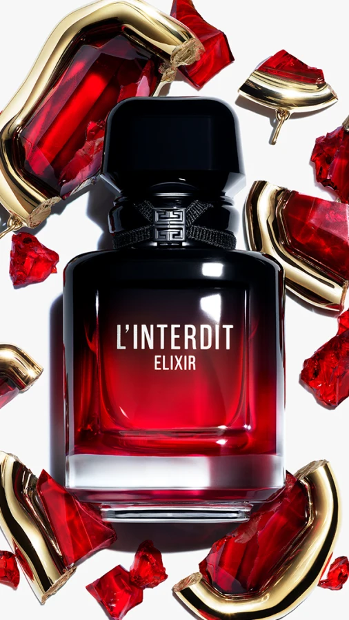 Givenchy представили новий L’Interdit Elixir — аромат у флаконі, що нагадує рубін