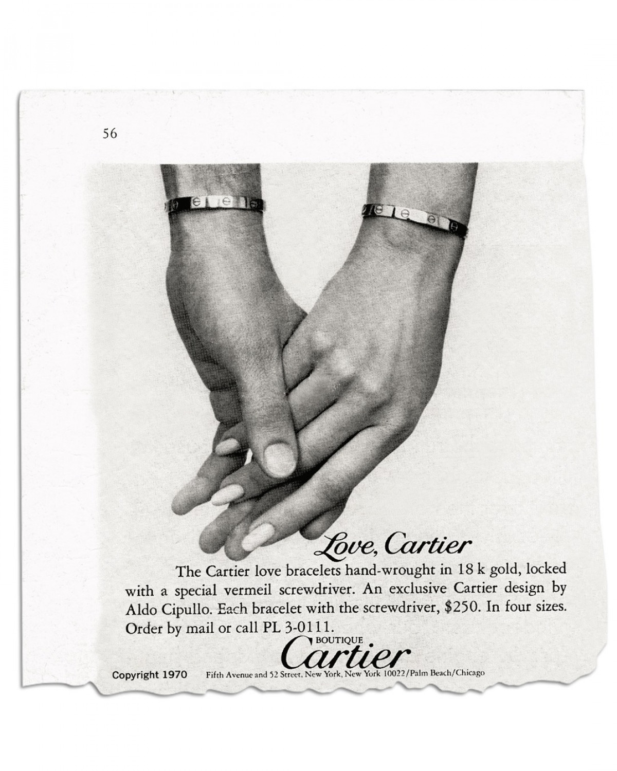 Браслет Love від Cartier