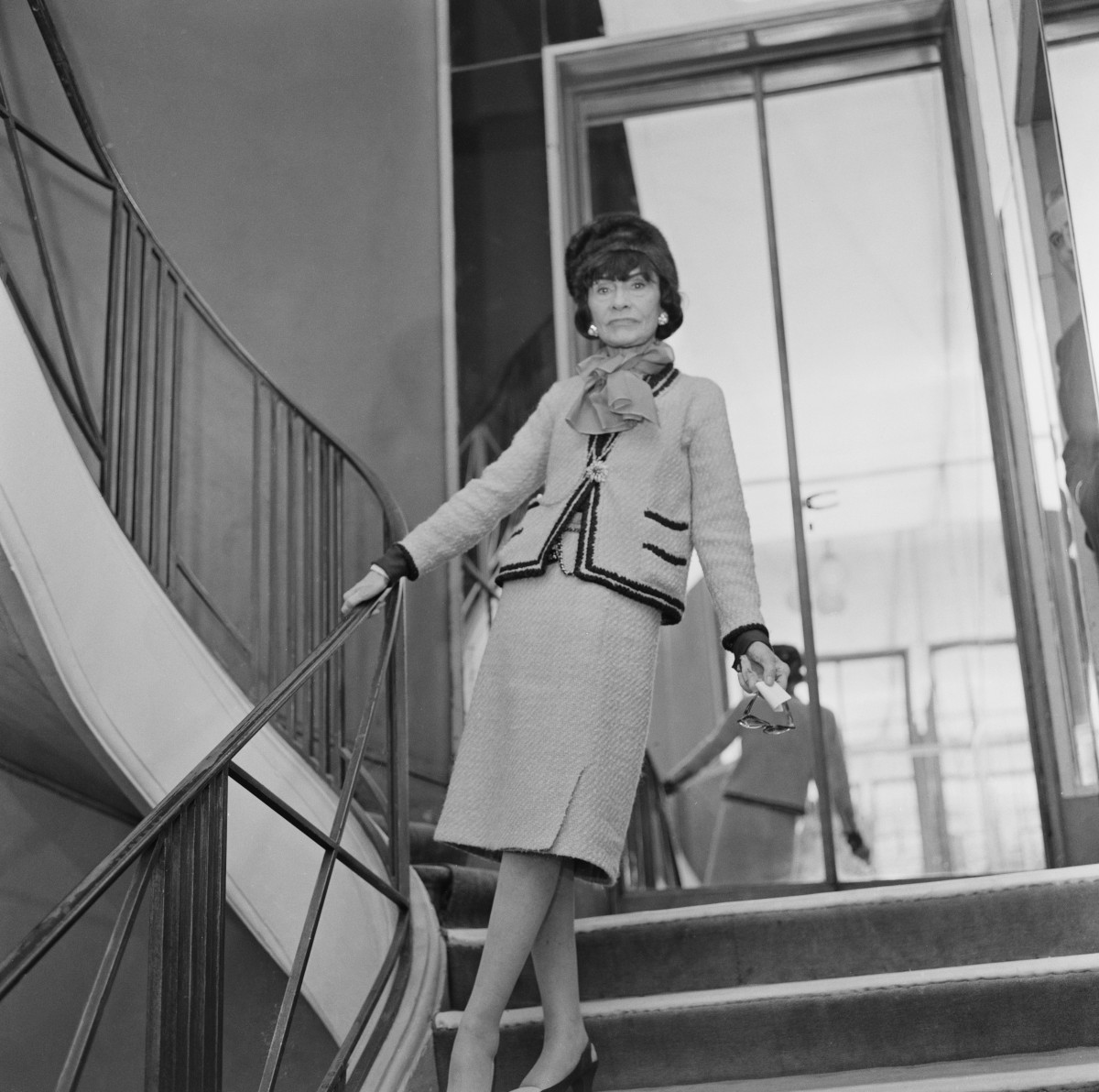  Coco Chanel (1883 - 1971) in Paris, France, 29th January 1963